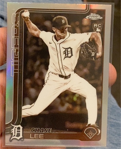 2025 Topps Chrome Update #USC43 Chase Lee — front