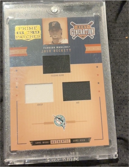 2005 Donruss Prime Patches Next Generation #NG-2 Josh Beckett — front