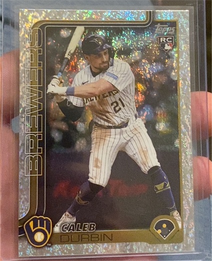 2025 Topps Update #US170 Caleb Durbin — front