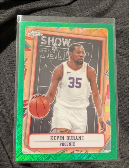 2024-25 Topps Chrome #ST-1 Kevin Durant Show and Tell — front