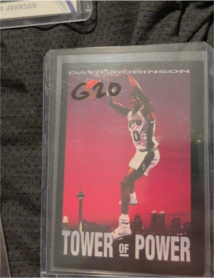 1993-94 SkyBox Premium #336 David Robinson — front
