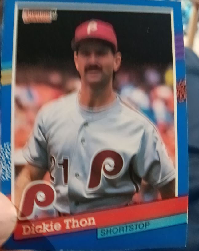 1991 Donruss #91 Dickie Thon — front
