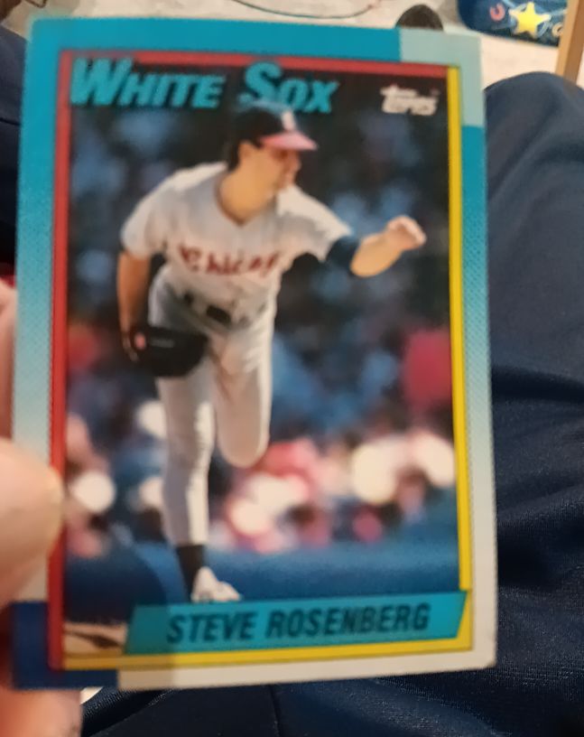 1990 Topps #379 Steve Rosenberg — front