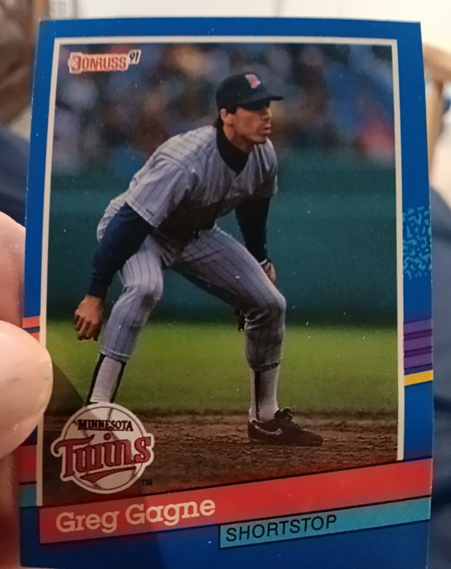1991 Donruss #284 Greg Gagne — front