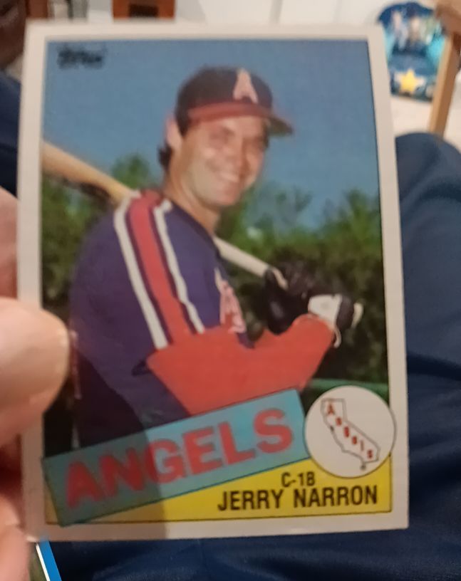 1985 Topps #234 Jerry Narron — front