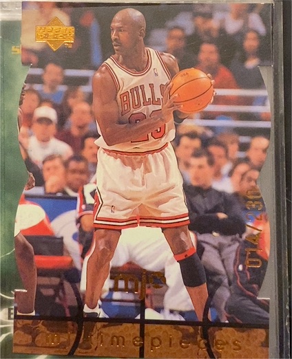 1998 Upper Deck MJX #89 Michael Jordan — front