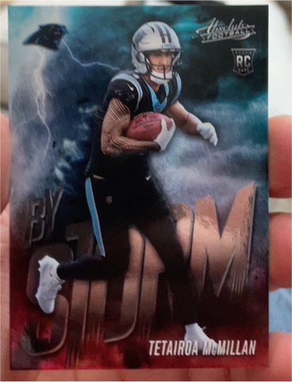 2025 Panini Absolute #16 Tetairoa McMillan By Storm — front