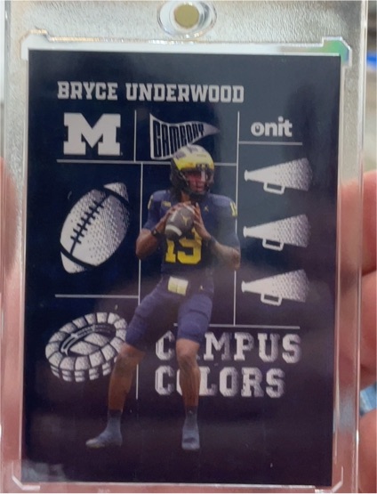 2025 Onit #CC-1 Bryce Underwood — front