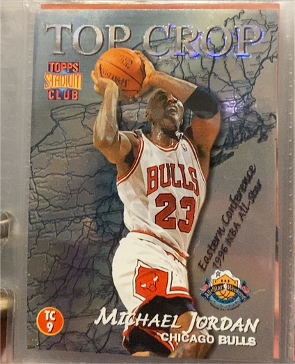 1996-97 Topps Stadium Club Top Crop #TC9 Michael Jordan — front