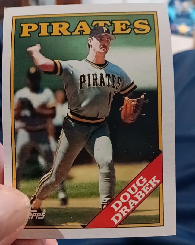 1988 Topps #591 Doug Drabek — front