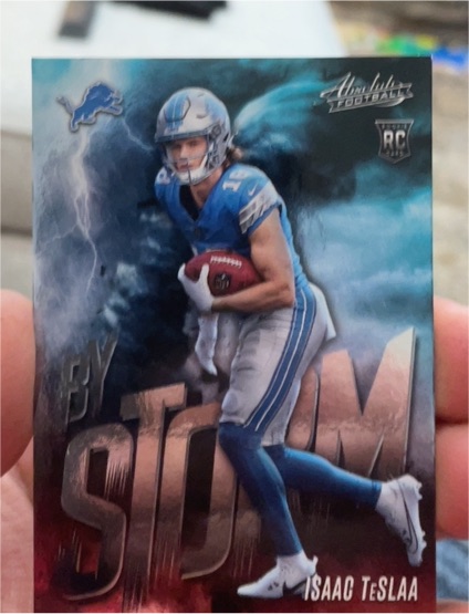 2025 Panini Absolute #5 Isaac TeSlaa By Storm — front