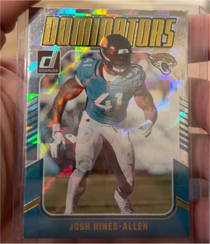 2024 Donruss #29 Josh Hines-Allen Dominators Jaguars — front