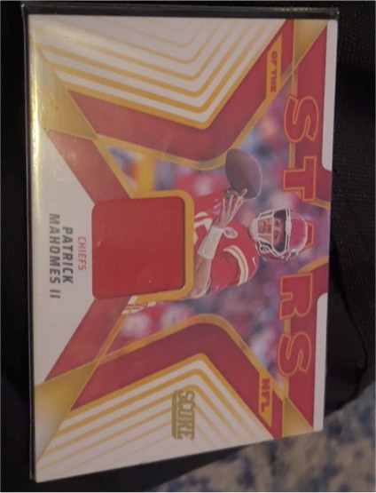 2025 Panini Score - Stars of the NFL #SNJ-25 Patrick Mahomes II — front