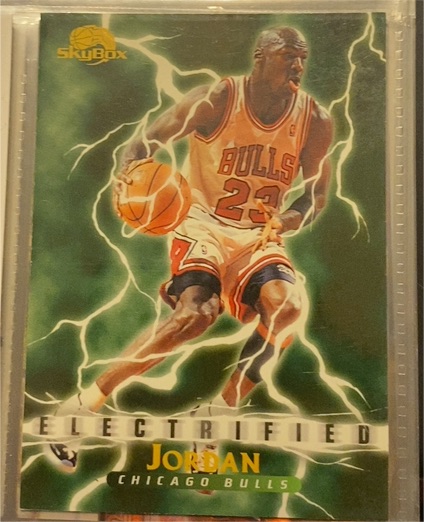 1995-96 Skybox Premium #278 Michael Jordan Electrified — front