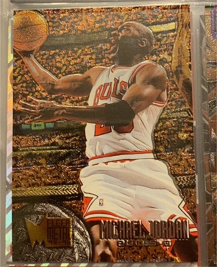 1995-96 Fleer Metal #13 Michael Jordan — front