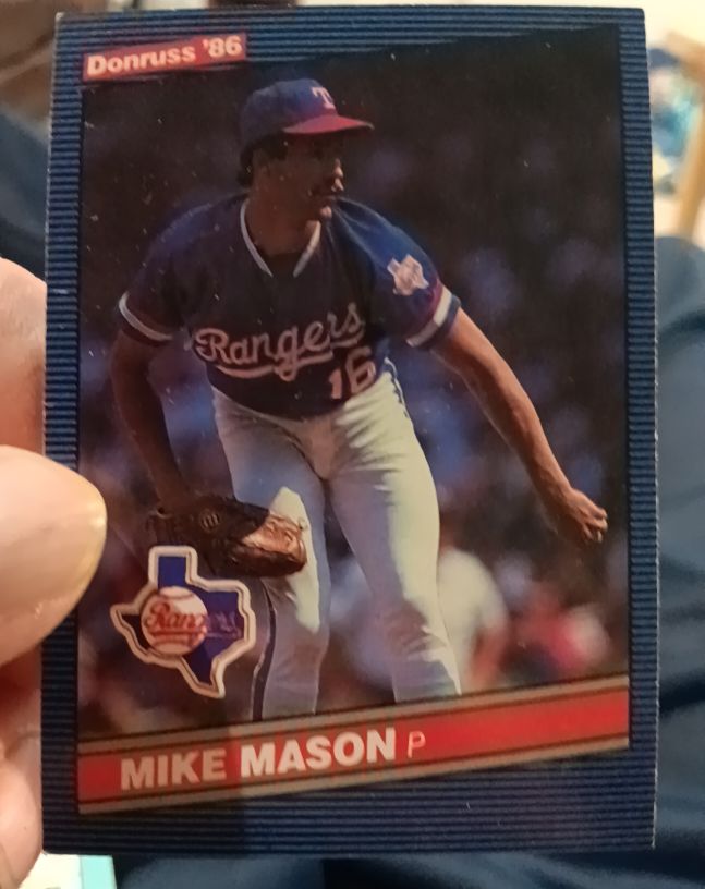 1986 Donruss #422 Mike Mason — front