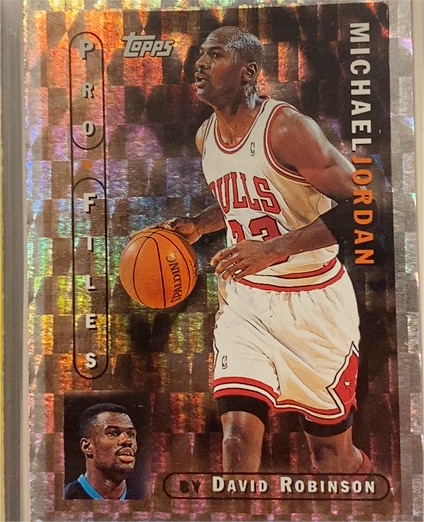1996-97 Topps Pro Files #PF-3 Michael Jordan — front