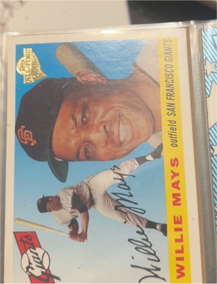 2003 Topps All-Time Fan Favorites #1 Willie Mays — front