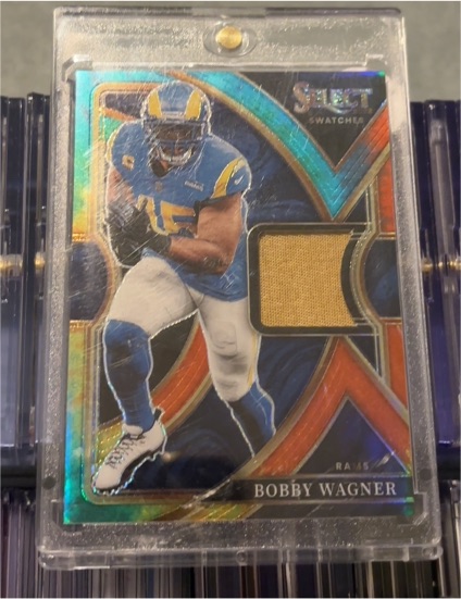2022 Panini Select Swatches #SS-WAG Bobby Wagner — front