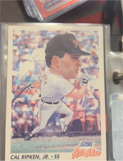 1992 Score #433 Cal Ripken, Jr. — front