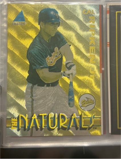 1994 Pinnacle The Naturals #23 Cal Ripken Jr — front