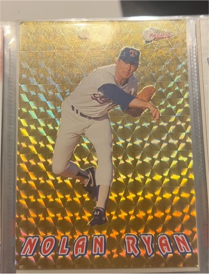 1993 Pacific Prisms Nolan Ryan Texas Express 27 Seasons Prisms #15 Nolan Ryan — front