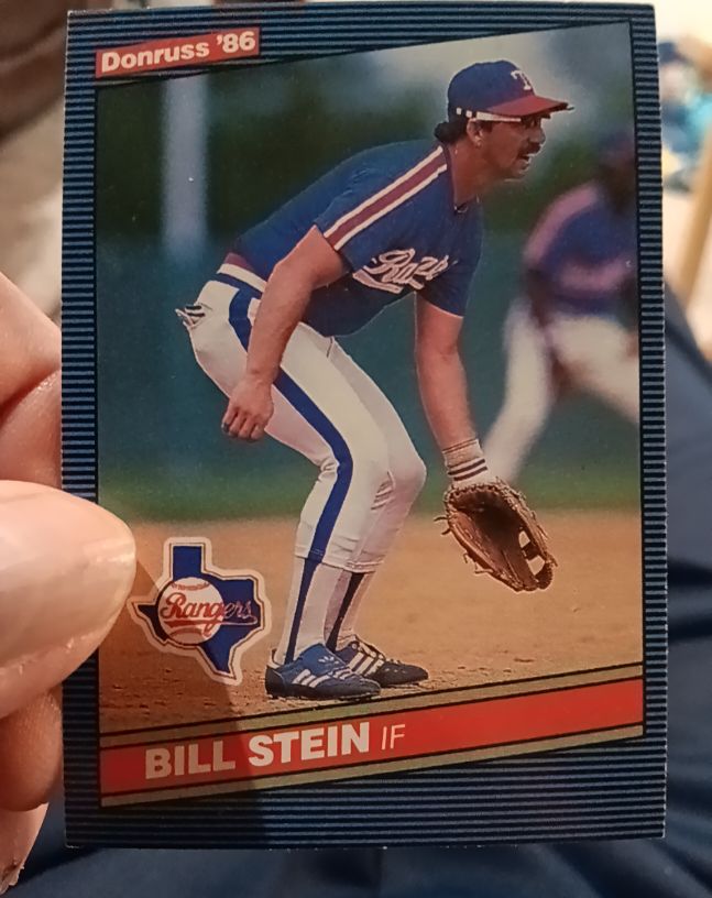 1986 Donruss #403 Bill Stein — front