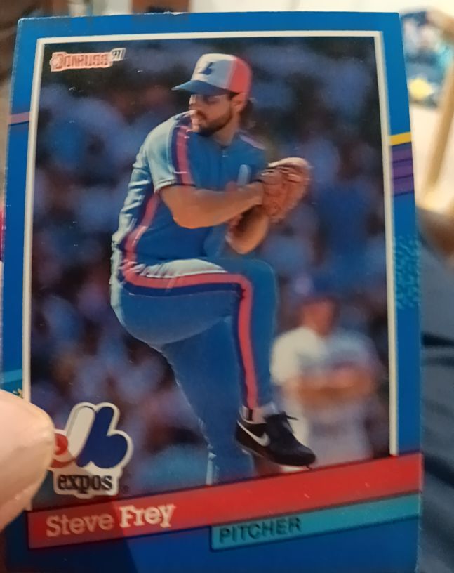 1991 Donruss #292 Steve Frey — front
