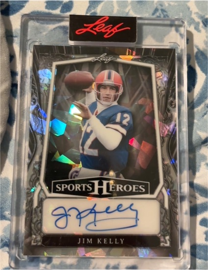 2025 Leaf Sports Heroes #BA-JK1 Jim Kelly — front