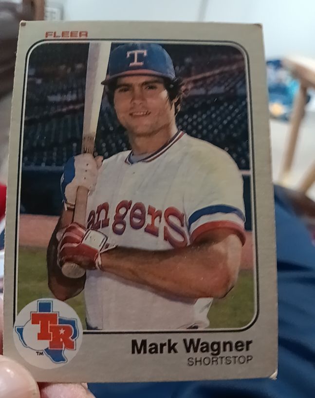 1983 Fleer #582 Mark Wagner — front