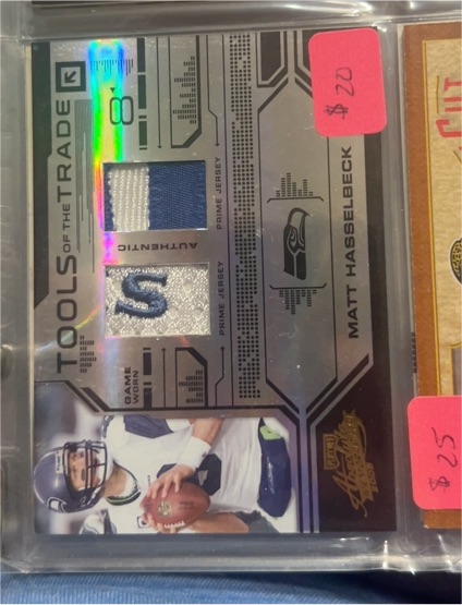 2008 Playoff Absolute Memorabilia Tools of the Trade # Matt Hasselbeck — front