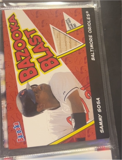 2006 Topps Bazooka Blast Bats #BBL-SS Sammy Sosa — front
