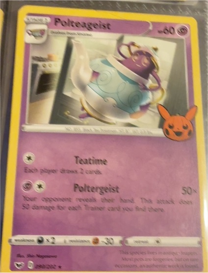 2023 Pokémon Trick or Trade #090 Polteageist — front