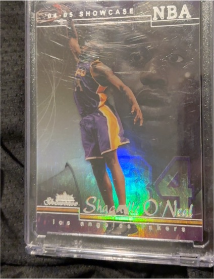 2004 Fleer Showcase #4 Shaquille O'Neal — front