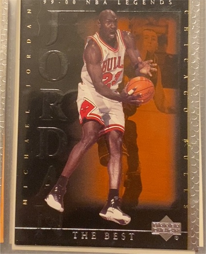 1999-00 Upper Deck NBA Legends #87 Michael Jordan — front