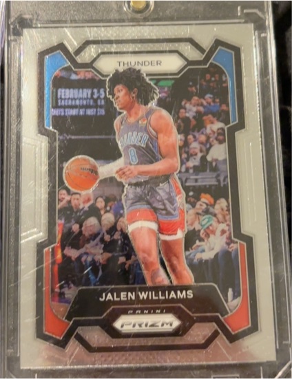 2023-24 Panini Prizm #19 Jalen Williams — front