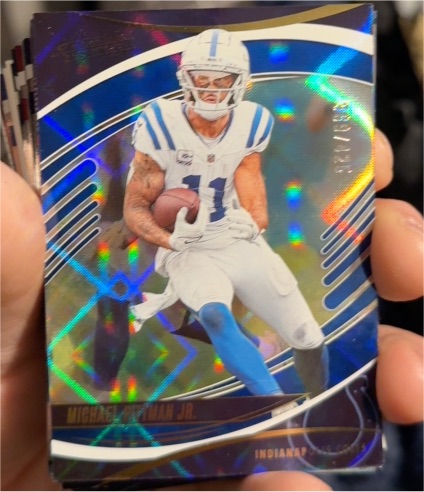 2025 Panini Absolute #31 Michael Pittman Jr. — front
