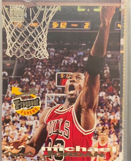1993-94 Topps Stadium Club #181 Michael Jordan Frequent Flyers — front