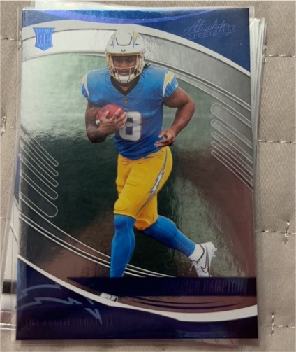 2025 Panini Absolute #166 Omarion Hampton — front