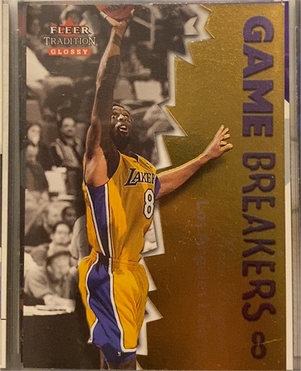 2000-01 Fleer Tradition Glossy #6GB Kobe Bryant Game Breakers — front