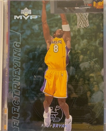 2000-01 Upper Deck MVP Electrifying #E8 Kobe Bryant — front