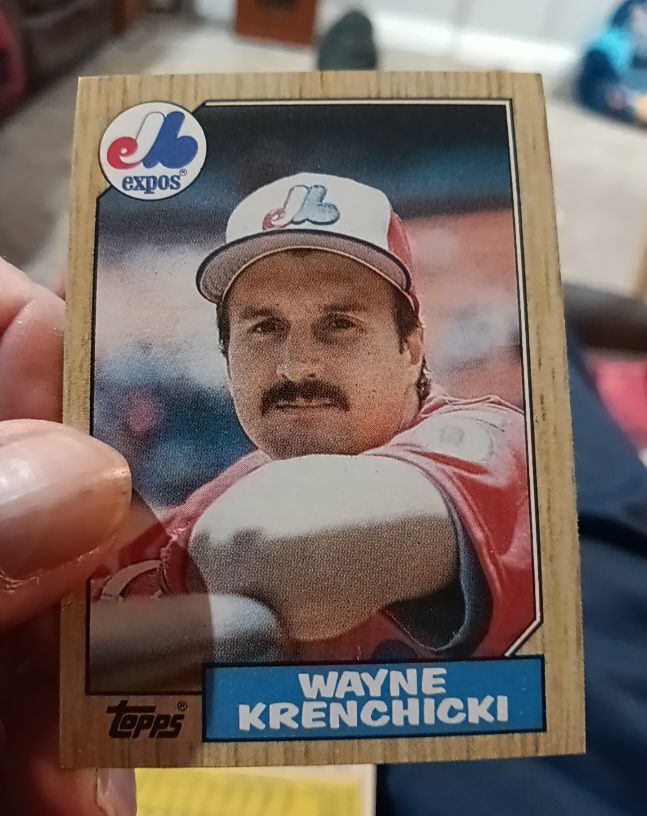 1987 Topps #774 Wayne Krenchicki — front