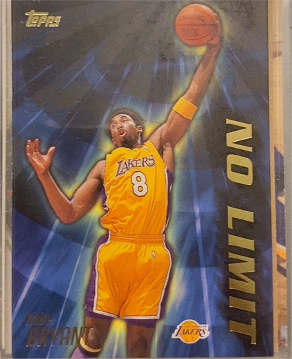 2000-01 Topps No Limit #NL1 Kobe Bryant — front