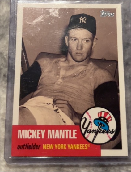 2007 Topps Mickey Mantle Story #MMS18 Mickey Mantle — front