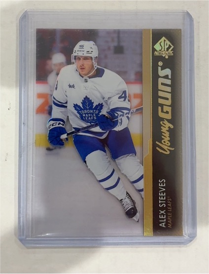 2021-22 Upper Deck Young Guns #498 Alex Steeves — front