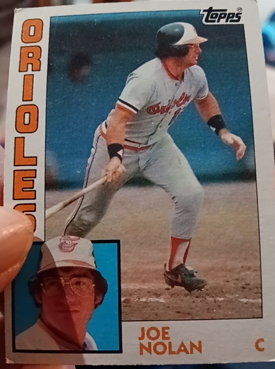 1984 Topps #553 Joe Nolan — front