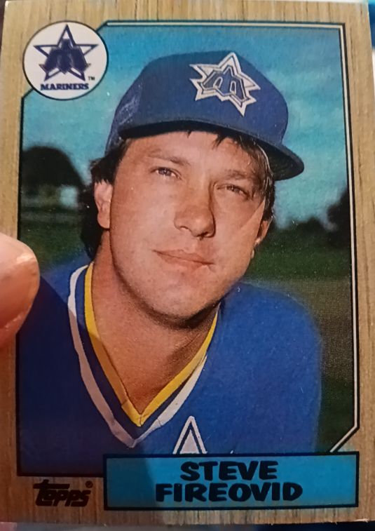 1987 Topps #357 Steve Fireovid — front