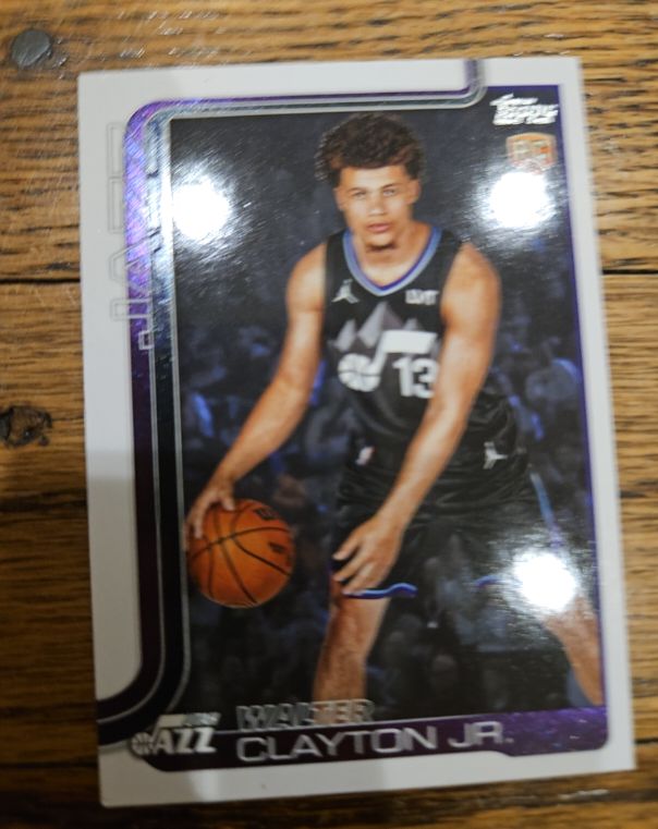 2025-26 Topps #218 Walter Clayton Jr. — front