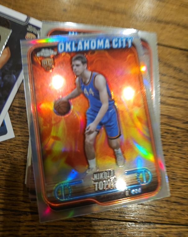2024-25 Topps Chrome #119 Nikola Topic — front