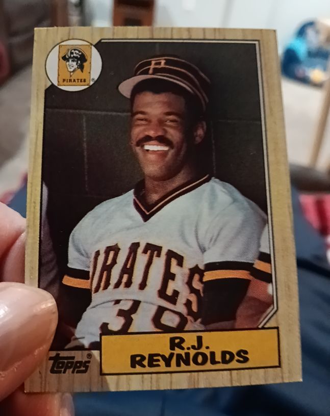 1987 Topps #109 R.J. Reynolds — front